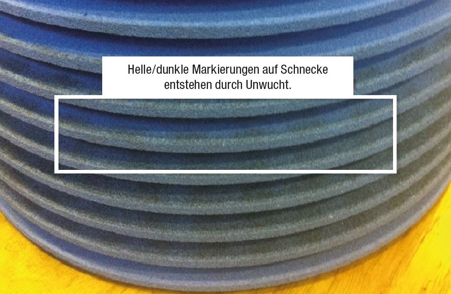 Unwuchtige Schnecke Unwuchtige Schnecke